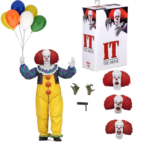 NECA IT Pennywise Clown 1990 Ultimate 7" Action Figure 1:12 Collect Official Cover