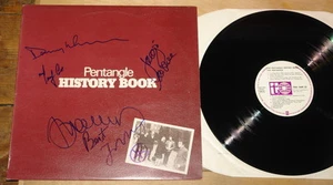 LIBRO DE HISTORIA PENTANGLE FIRMADO LP JANSCH THOMPSON COX MCSHEE RENBOURN DISTRIBUIDOR UACC - Imagen 1 de 12