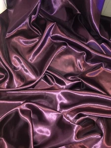 1 mtr burgundy dress lining fabric..58” wide (147cm) bridal,decorations, crafts - Picture 1 of 3