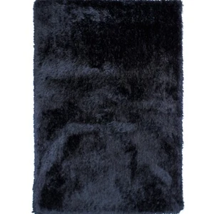 RugBerry 2x3 Black Area Rug Soft Fluffy Modern Contemporary Indoor Shag Carpet - Picture 1 of 6