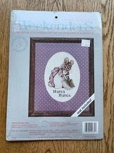 Weekenders counted cross stitch Beatrix Potter Hunca Munca mat included with kit - Picture 1 of 1