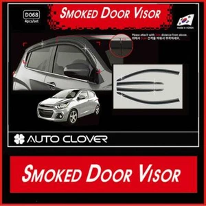 Smoke Window Sun Visor Vent 4p for 2018 - 2022 Chevy Spark - Picture 1 of 5
