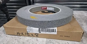 92885 3M Scotch-Brite 14 x 1.5 x 8" 6S FIN Light Deburring Wheel NIB! - Picture 1 of 1