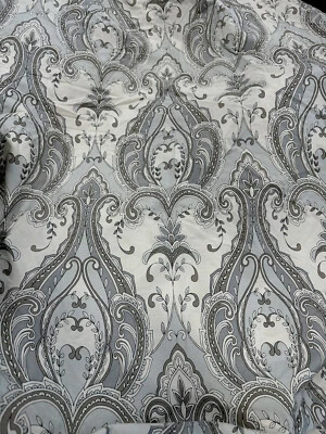 Funda nórdica Pottery Barn gris tamaño king 100 % algodón Foto 1 de 4