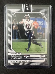 Bo Nix 2024 Panini Instant NFL 173 White Tiger SSP 3/5 RC Broncos - Picture 1 of 2
