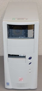 Estuche de PC Genérico Vintage Beige ATX PC para Dormitorio Construcción Retro 4x 5.25" Bahía 2x 3.5" - Imagen 1 de 6