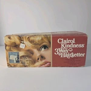 Vintage In Box! Clairol Kindness 3 way Hairsetter K-420 Curlers Rollers Electric - Picture 1 of 8