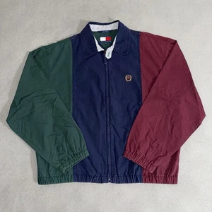 Vintage Tommy Hilfiger Harrington Jacke Color Block Gr. M Hip Hop Preppy 90er - Bild 1 von 9