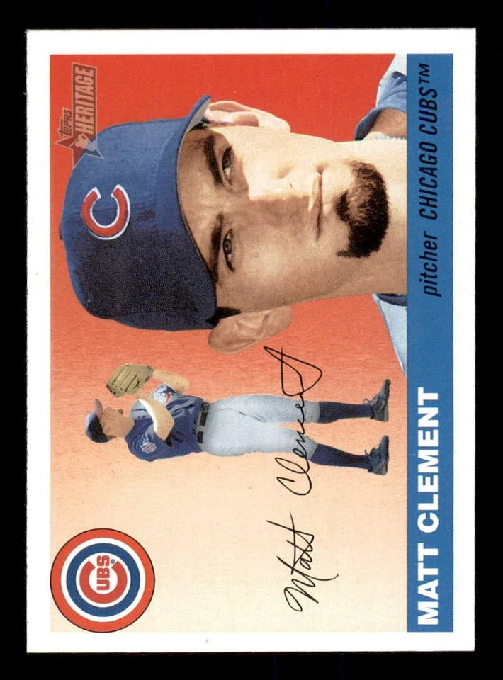 Cartões individuais de beisebol (base) Topps Heritage 2004 #1-200: (você escolhe) - Imagem 1 de 1