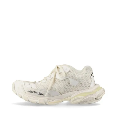 Balenciaga track 3 Leather Sneakers 24cm Ladies' White Mesh - Image 1 of 4