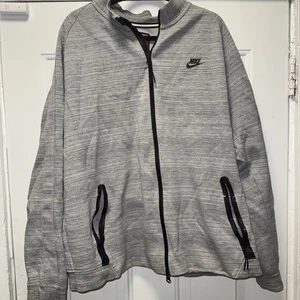 Nike Sportswear Tech Fleece Full Zip Uomo Taglia XXL Alto Grigio Erica - Foto 1 di 12