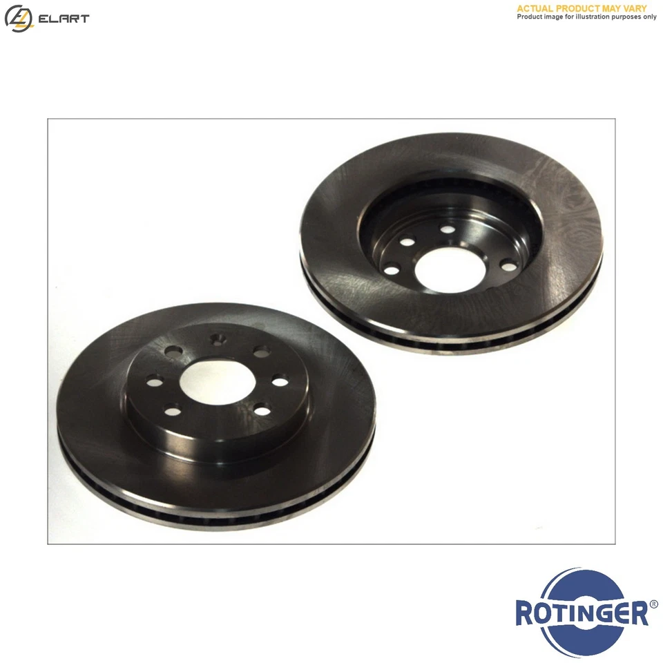 2x BRAKE DISC RT 20210-GL T5 FOR BMW M47D20 N47D20A/C N46B20B N43B20A 2.0L 4cyl - Image 1 of 4