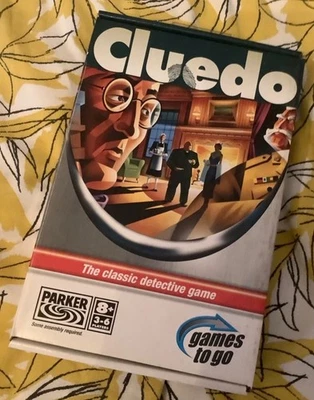 Cludeo Travel Game Vintage 90s Used VG Condition All Intact In Original Box - Image 1 of 4