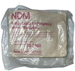 NDM 09-3060 Bridge Leads Peripheral Nerve Stimulator Adapter New Old Stock - Picture 1 of 7