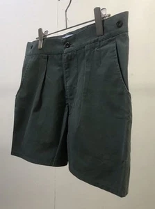 Vintage Vexed Generation Funnel Pleat Trousers Shorts Size M Green - Picture 1 of 8