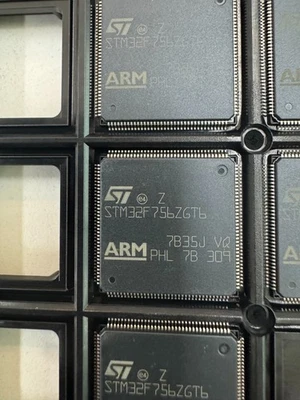 STM32F756ZGT6 ARM Cortex-M7 216MHz MCU 1MB Flash Crypto LQFP-144 1pc New - Image 1 of 2