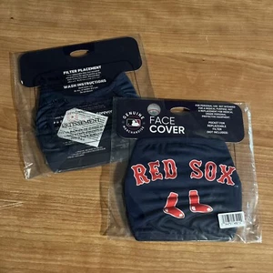 Due maschere copertura viso Boston Red Sox - Foto 1 di 1