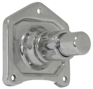 CHROME Solenoid Push Button Stater Switch Harley 1991-2017 EVO TWIN CAM 17762 - Picture 1 of 6