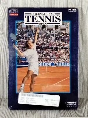 International Tennis Open for Philips CD-I Complete Longbox W/ Slip Cover SEALED - Image 1 of 2