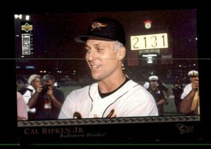 1996 Collectors Choice Cal Ripken Jr. Collection #1