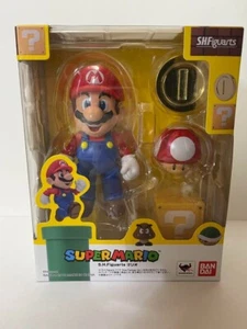 Figura de acción Bandai S.H.Figuarts Mario, Super Mario Bros, Japón - Imagen 1 de 4