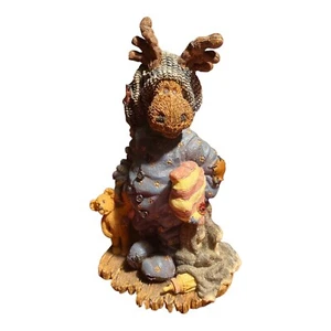 Moosenap Boyds Bears & Friends Edgar Moosefluff con alce de bellota 4,75 X 3 pulgadas - Imagen 1 de 12