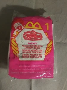 McDonalds Mystic Knights ROHAN #1 Happy Meal Toy Figure Vintage Rare 1999 - Picture 1 of 2