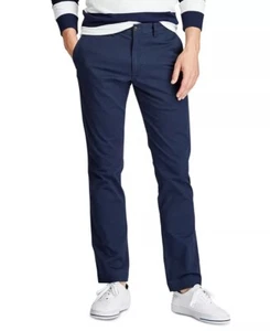 Polo Ralph Lauren Stretch Slim Fit Chino Pants Mens Blue, 40X32 - Picture 1 of 4
