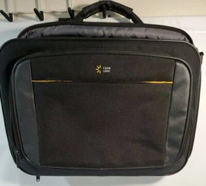 Case Logic Laptop Case Bag Messenger Shoulder Black 15-17” Storage Tablet - Picture 1 of 12