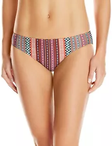 prAna Women Sunlit Coral Carnival Swimsuit Bottom W3LANI115 Size Small - Picture 1 of 2