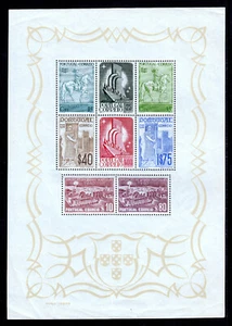 PORTUGAL — SCOTT 594a — 1940 INTL PORTUGUÉS EXPOSICIÓN S/S — MH — SCV $140 - Imagen 1 de 2