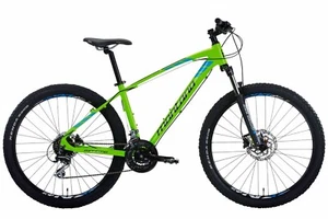 Bici MONTANA URANO 27,5 " MTB Disco Idraulico - 24V - Ammortizzata Verde TG. M - Foto 1 di 3