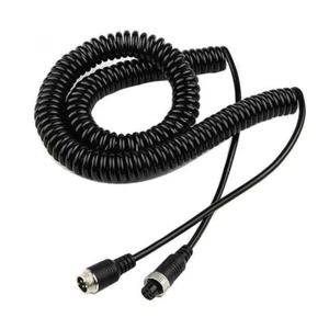 4-Pin Car Video Aviation Extension Cable for Rear View Camera Truck Bus Trailer  - Picture 1 of 21
