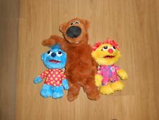 3 X Away Resorts Play Plush hand Puppets Collectable Lucy & Scratch & bear  NEW