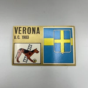 Calciatori Panini 1971 1972 Figurina Scudetto AC Verona n. 24 LP - Foto 1 di 2