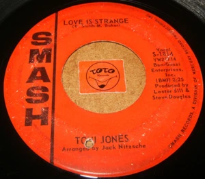 TONI JONES - LOVE IS STRANGE - DEAR - LISTEN - TEEN GIRL  POPCORN - Picture 1 of 2