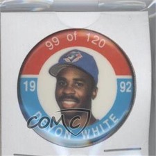 1992 JKA Vincentown Baseball Star Buttons Devon White #99