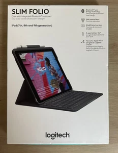 Funda para teclado Logitech para Apple iPad 7a, 8a y 9a generación (920-009473) - Imagen 1 de 3