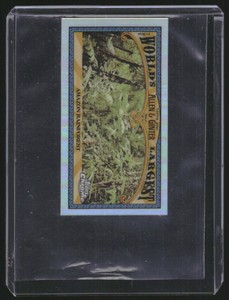 2021 Topps Allen and Ginter Chrome Mini Worlds Largest #MWL2 Amazon Rainforest
