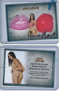 Avi Love Signed & Kissed Trading Card Collectors Expo Model #1` - Picture 1 of 1