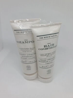 НАБОР ШАМПУНЕЙ И КОНДИЦИОНЕРОВ ДЛЯ ВОЛОС RERUM NATURA ● 1,01 ЖИДКОЙ УНЦИИ КАЖДЫЙ. - Изображение 1 из 2