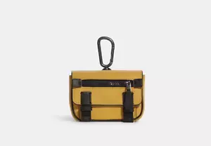 Coach Micro Track Schlüsselanhänger Tasche Charm Kartenetui Airpod Halter * Neu mit Etikett* C6964 - Bild 1 von 10