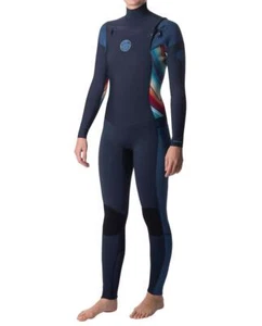 Rip Curl Womens 4 DAWN PATROL 3.2 GB CHEST ZIP Steamer Wetsuit WSM6KS Rrp$399.99 - Picture 1 of 5