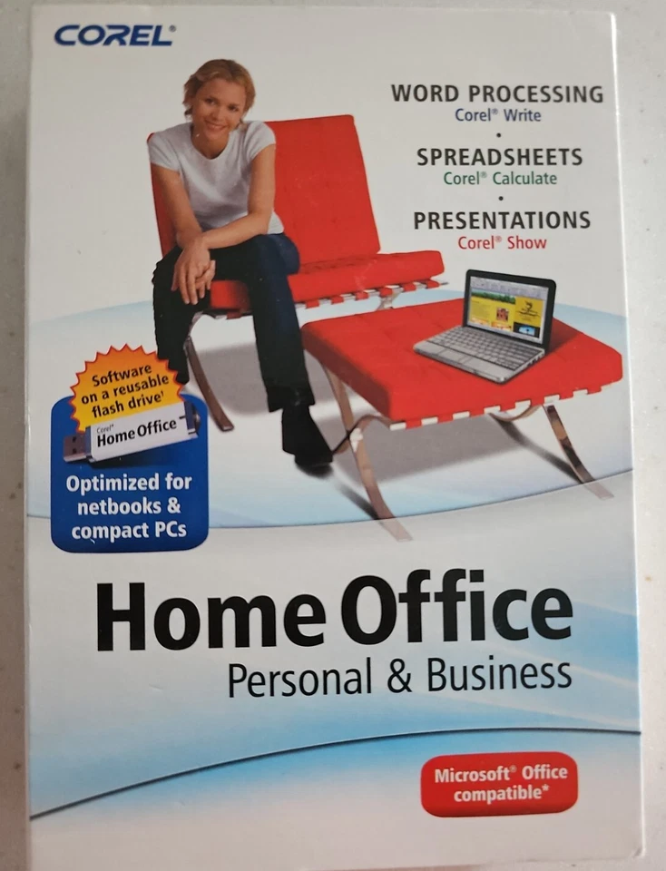 NEW SEALED Corel Home Office Personal & Business - Image 1 of 4