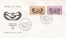 Cyprus 1965 International Co-Operation Year FDC Special Cancel unaddressed VGC