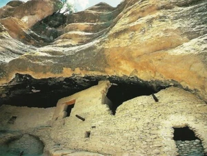 Postcard New Mexico Gila Cliff Dwellings Marcia Keegan Photo MINT - Picture 1 of 1