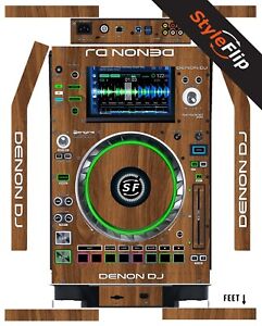 Denon DJ SC5000/5000M Prime Skin | Wood 2 | Protective Decal | StyleFlip