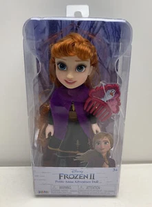 Disney Frozen II Petite Anna Bambola Avventura! NUOVO con scatola! Jakks Pacific! Disney! - Foto 1 di 7