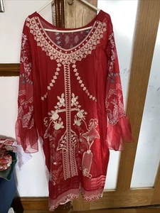 Salwar Kameez (tailor Made Pakistani Suit) 3 peice - Picture 1 of 8