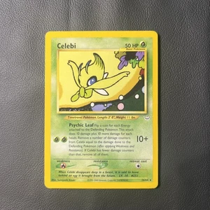 Celebi 16/64 Neo Revelation Regular Pokemon Karte WOTC Pokemon Karte Vintage - Bild 1 von 2